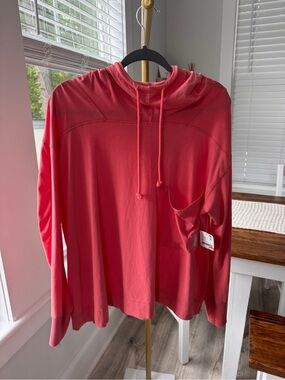 Free People Movement Hot Shot Hoodie Oversized XS (Could fit up to L) Pink NWT